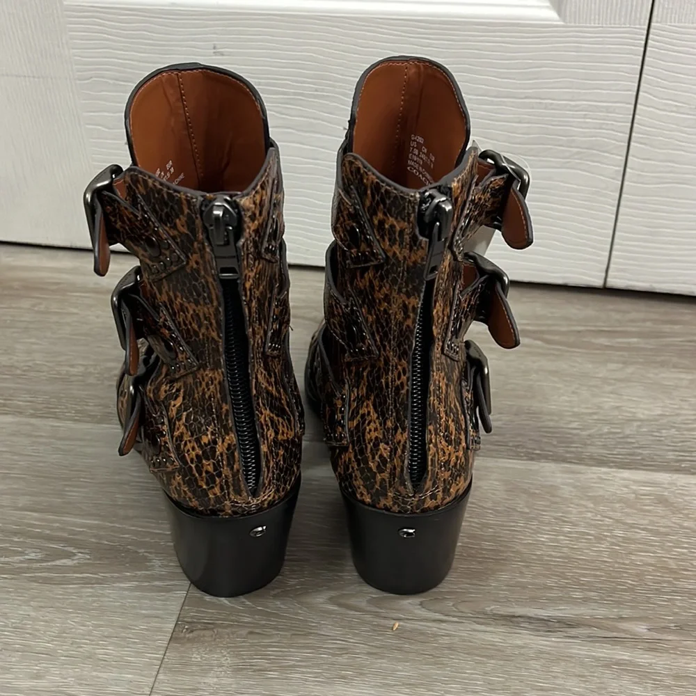 Coach Brown Ankle Boots - Picture 5 of 11